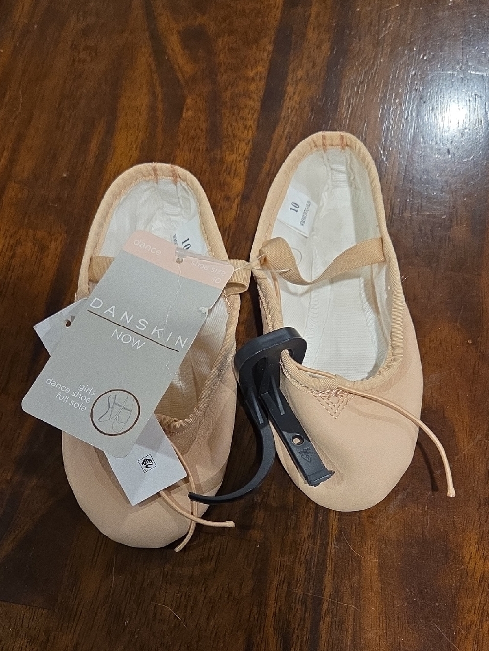 Danskin Now Girls Ballet Flats - Peach Beige